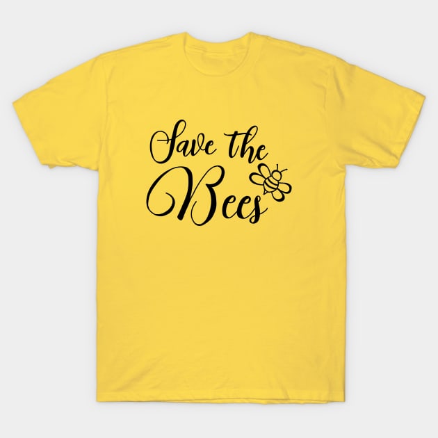 Save the Bees T-Shirt by valentinahramov